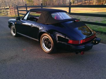Porsche 911 Carrera 3.2 Cabriolet, 1986