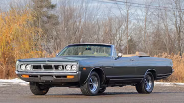 Dodge Polara 500 Convertible, 1969