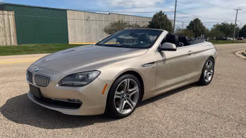 BMW 650xi Convertible, 2012