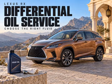 How Often to Change Differential Oil in a Lexus RX