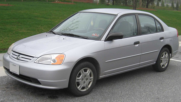 Honda Civic 1.7 Sedan (Mk VII) specs