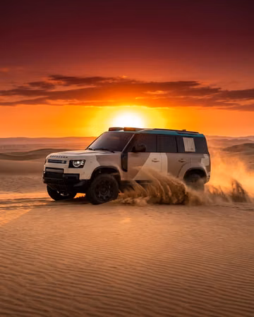 The Defender Dakar Is Built to Fly
