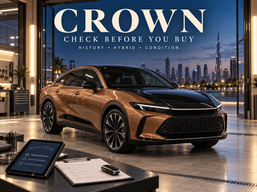 Used Toyota Crown in the UAE: what should you check before buying?