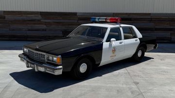 Chevrolet Caprice Police Cruiser, 1982