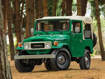 Toyota FJ40 Land Cruiser Soft-Top, 1982