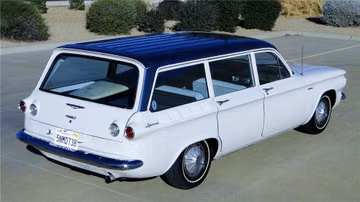 سيارة CHEVROLET CORVAIR LAKEWOOD 500 واغن، موديل 1961