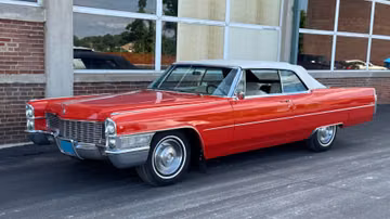 Cadillac DeVille Convertible, 1965