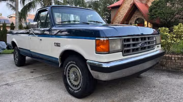 Ford F150 XLT Lariat Pickup, 1987