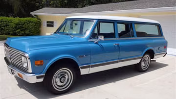 Chevrolet C10 Suburban, 1972