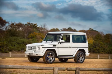 Mercedes-Benz G500 V8 Short-Wheelbase 4x4 Utility, 2001