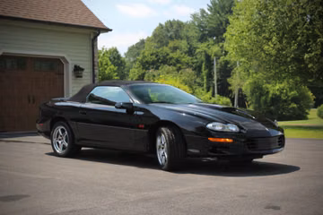 Chevrolet Camaro SS Z28 Convertible, 2000
