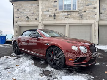 BENTLEY CONTINENTAL GT V8 S CONVERTIBLE, 2016