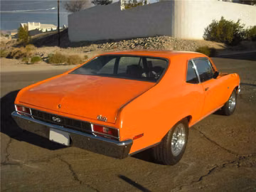 CHEVROLET NOVA 2 DOOR CUSTOM HARDTOP, 1972