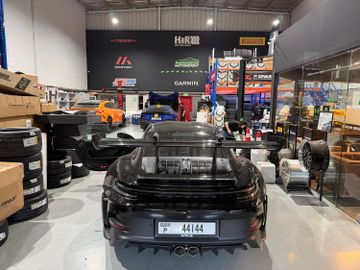 Preparing the GT3 RS for the Track: Brake Lines and Camber Setup
