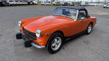 MG Midget Convertible, 1974