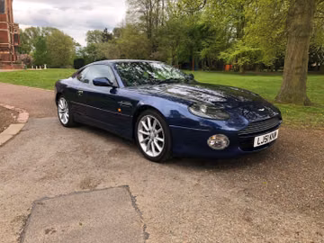 Aston Martin DB7 V12 Vantage Coupe-Auction Lot, 2001