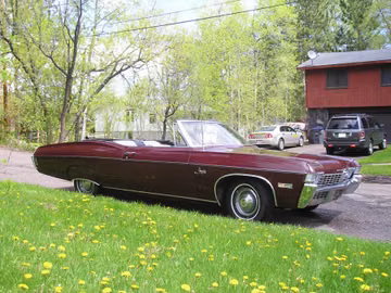 Chevrolet Impala Convertible, 1968