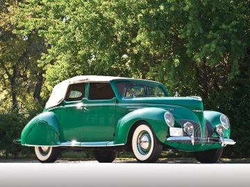 Lincoln-Zephyr Convertible Sedan, 1939