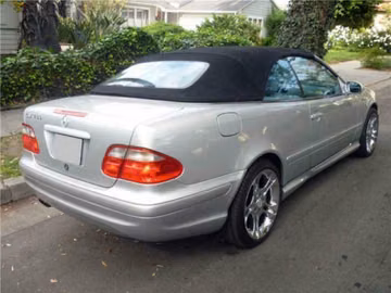 MERCEDES-BENZ CLK430 CONVERTIBLE, 2001