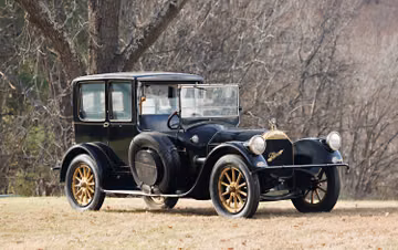 Pierce-Arrow Model 38 C-4, французский брогам с открытой передней частью, 1917 год