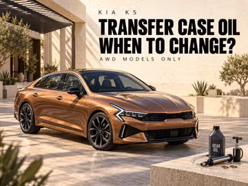 When to change transfer case oil
in the Kia K5