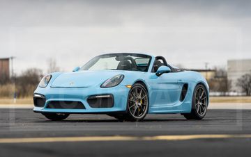 Porsche Boxster Spyder, 2016