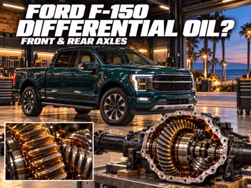 When should you change differential oil in a Ford F-150?