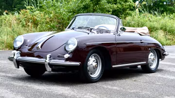 Porsche 356B Cabriolet, 1963