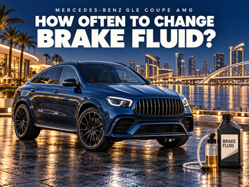 Mercedes-Benz GLE Coupé AMG brake fluid replacement