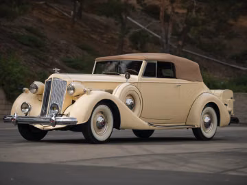 Packard 1501 Super Eight Convertible Victoria, 1937