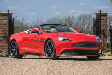 Aston Martin Vanquish V12 Volante-Auction Lot, 2014