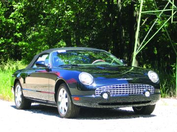 Ford Thunderbird Convertible, 2002