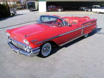 Chevrolet Impala Convertible, 1958