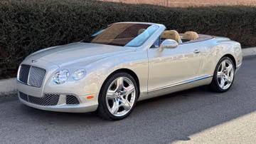 Bentley Continental GT Convertible, 2013