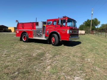 Ford 8000 Fire Truck, 1985