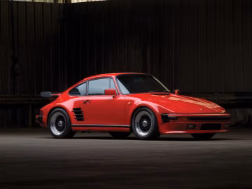 Porsche 911 Turbo 'Flat-Nose' Coupe, 1987