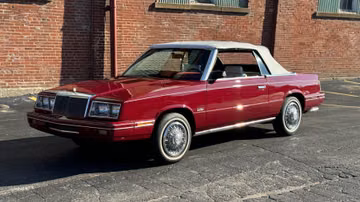 Chrysler Lebaron Convertible, 1984