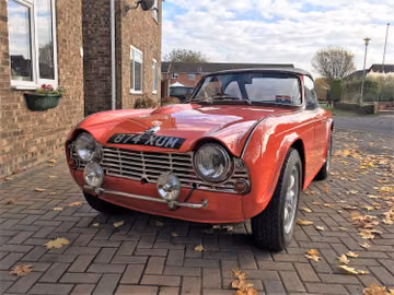 Triumph TR4, 1962