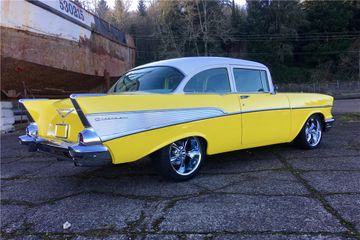 CHEVROLET 210 CUSTOM 2 DOOR POST, 1957