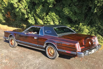 LINCOLN CONTINENTAL MARK V CUSTOM COUPE, 1977