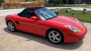 Porsche Boxster Convertible, 2001