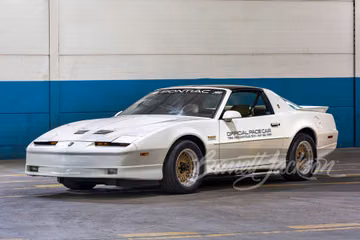 PONTIAC FIREBIRD TRANS AM TURBO INDY 500 PACE CAR, 1989