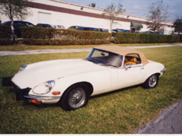 Jaguar E-Type Series 3 V-12 Roadster, 1974