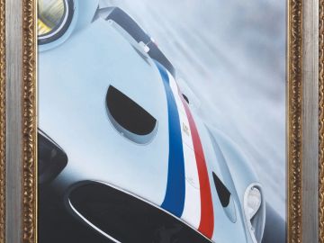 FERRARI 250 GTO; ACRYLIC ON CANVAS