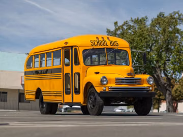 حافلة مدرسية Nash Model 3248 من صنع Wayne، موديل 1949