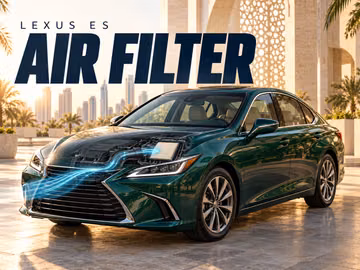 Когда заменять воздушный фильтр двигателя Lexus ES