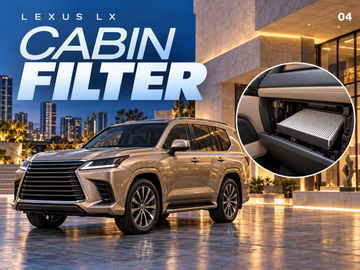Lexus LX: when to replace the cabin air filter