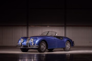 Jaguar XK 140 roadster, 1955