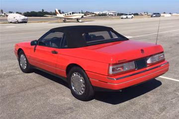 CADILLAC ALLANTE CONVERTIBLE, 1993