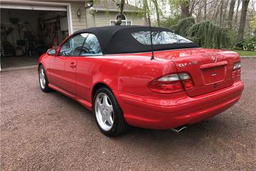 MERCEDES-BENZ CLK430 CONVERTIBLE, 2001